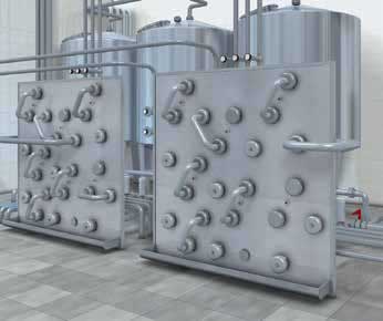 Индуктивные датчики Omron - Контроль положения перемычки разделительного узла на линии по производству напитков
