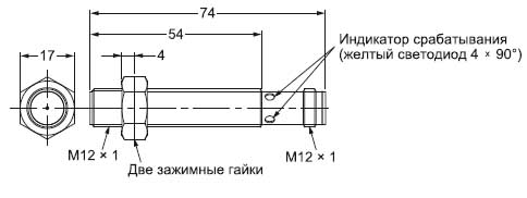 M12, длинный корпус, разъем, экранирование