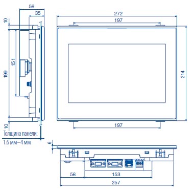 GS2110-WTBD - размеры GS2110-WTBD - размеры